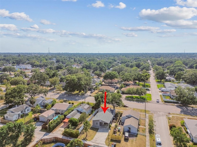 3535 16th St N, Saint Petersburg, FL 33704 - aerial perspective of suburban area