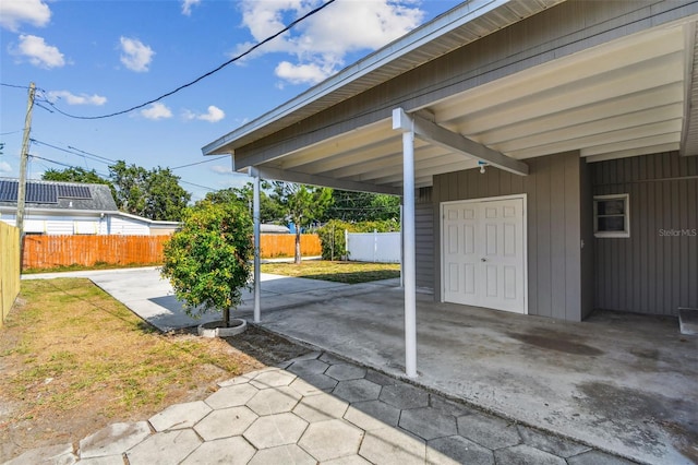 3535 16th St N, Saint Petersburg, FL 33704 - fenced backyard with a patio