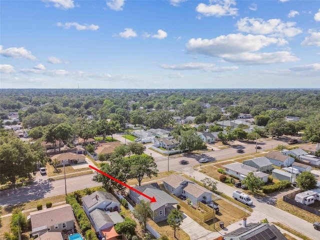 3535 16th St N, Saint Petersburg, FL 33704 - aerial perspective of suburban area