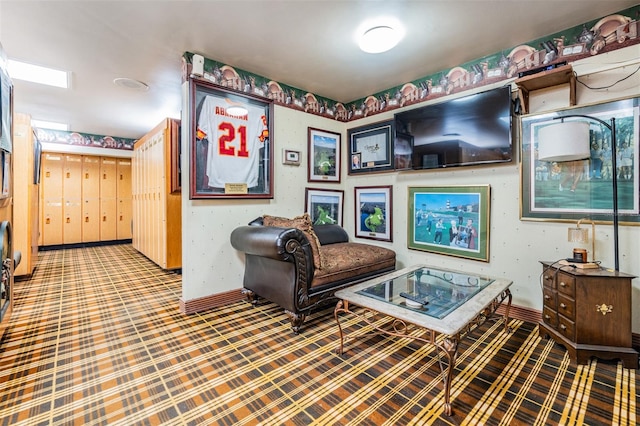 2769 St Andrews Blvd, Tarpon Springs, FL 34688 - living area featuring baseboards
