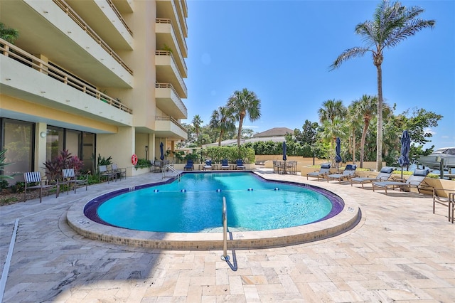 5701 Mariner St Unit 701, Tampa, FL 33609 - community pool with a patio area