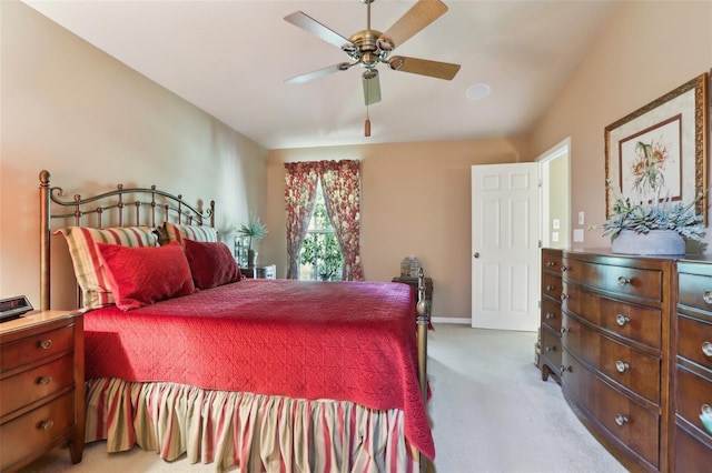 13813 Sigler St, Riverview, FL 33579 - bedroom with a ceiling fan and light carpet