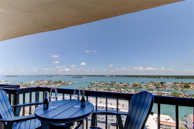 400 Island Way Unit 1709, Clearwater Beach, FL 33767 - balcony with a water view