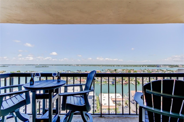 400 Island Way Unit 1709, Clearwater Beach, FL 33767 - balcony with a water view