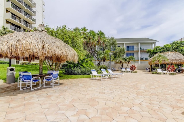 400 Island Way Unit 1709, Clearwater Beach, FL 33767 - view of patio / terrace featuring outdoor dining area