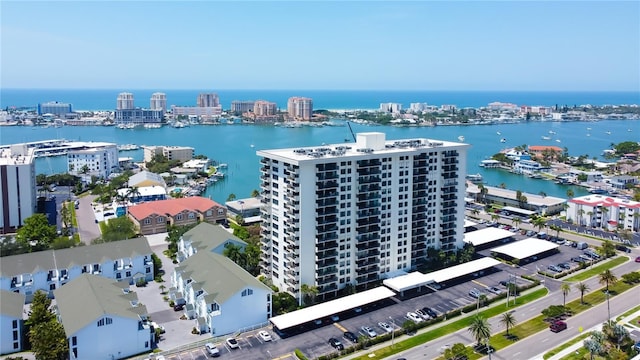 400 Island Way Unit 1709, Clearwater Beach, FL 33767 - view of urban area with a large body of water and apartment complex
