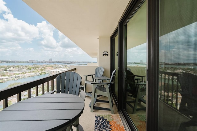 400 Island Way Unit 1709, Clearwater Beach, FL 33767 - balcony featuring a water view