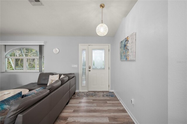5193 Boyle Ter, Port Charlotte, FL 33981 - foyer entrance featuring wood finished floors