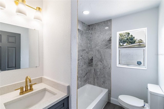 5210 S 80th St, Tampa, FL 33619 - full bath with toilet, vanity, and tub / shower combination