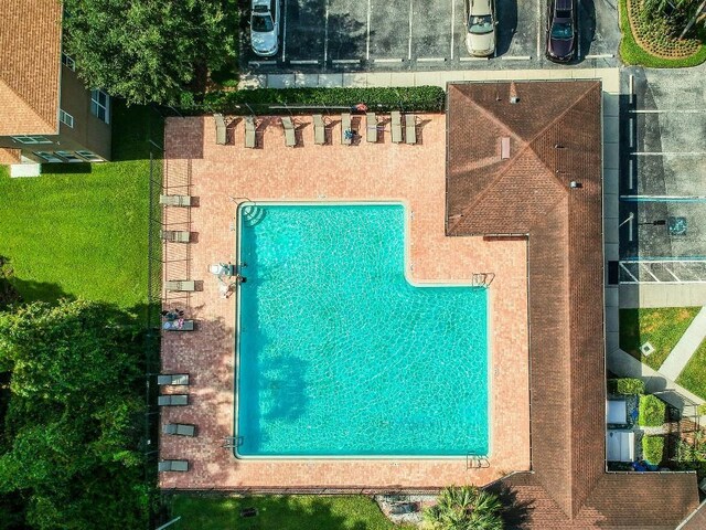 27012 Sea Breeze Way, Wesley Chapel, FL 33544 - view of subject property with a pool area
