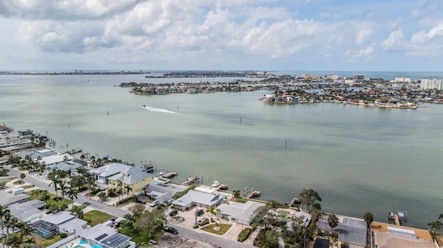 7092 S Shore Dr S, Saint Petersburg, FL 33707 - aerial perspective of suburban area with a nearby body of water