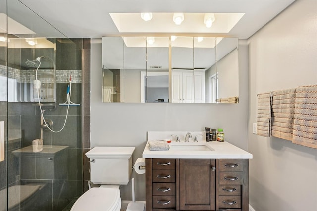 6010 Bayou Grande Blvd NE, Saint Petersburg, FL 33703 - bathroom with vanity and a tile shower
