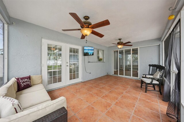 6010 Bayou Grande Blvd NE, Saint Petersburg, FL 33703 - sunroom / solarium with french doors