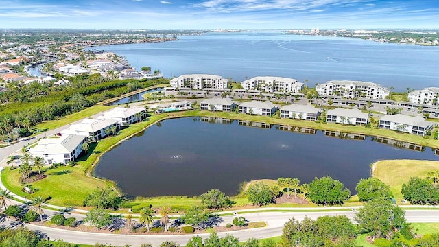 915 Tidewater Shores Loop, Bradenton, FL 34208 - drone / aerial view of a large body of water