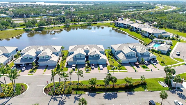 915 Tidewater Shores Loop, Bradenton, FL 34208 - aerial view of residential area featuring a large body of water