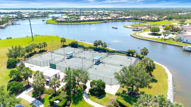 915 Tidewater Shores Loop, Bradenton, FL 34208 - aerial perspective of suburban area featuring a nearby body of water