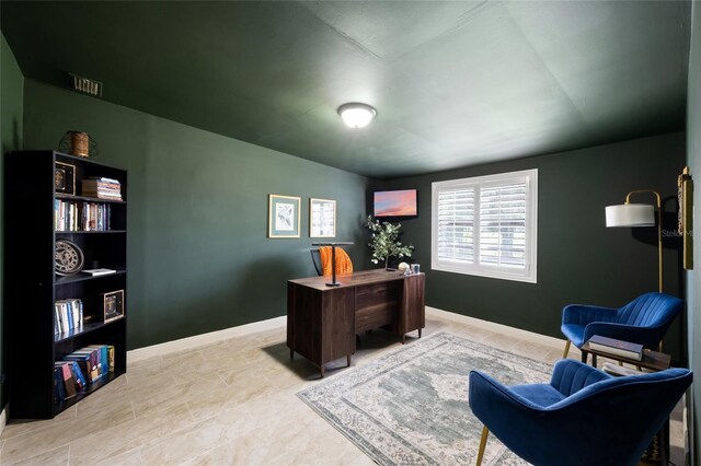 916 Shangri La Dr, Seffner, FL 33584 - office area featuring baseboards