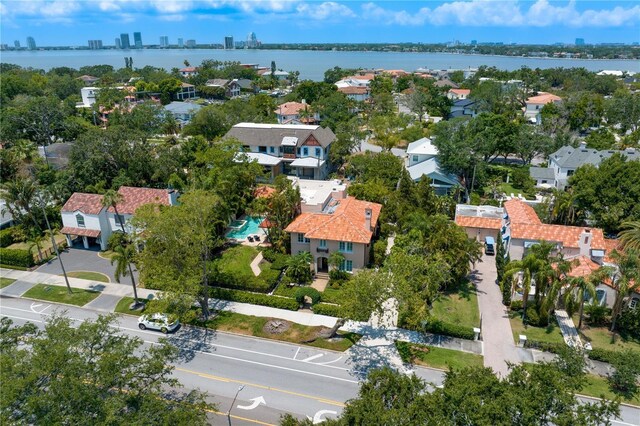 136 W Davis Blvd, Tampa, FL 33606 - aerial view of residential area featuring a nearby body of water