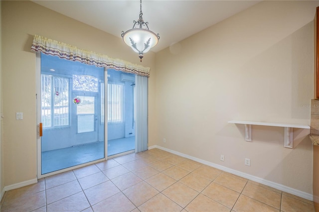 445 Noble Faire Dr, Sun City Center, FL 33573 - empty room with light tile patterned flooring and baseboards