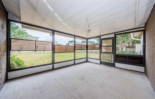 7763 Jenner Ave, New Port Richey, FL 34655 - unfurnished sunroom with plenty of natural light