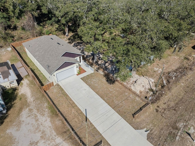 bird's eye view