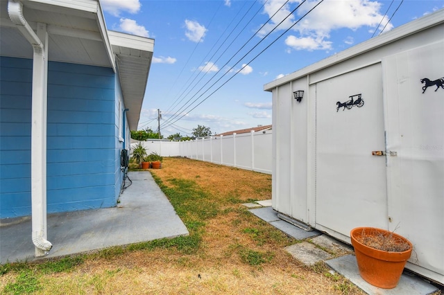 11762 82nd Ter, Seminole, FL 33772 - view of yard with an outbuilding, a storage shed, and a patio area