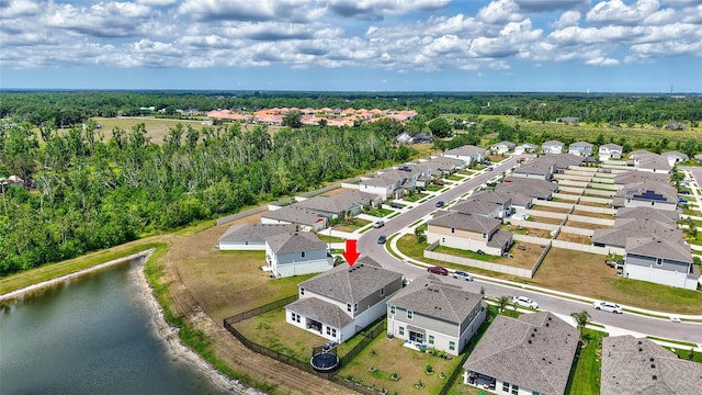 12710 Hysmith Loop, Parrish, FL 34219 - aerial perspective of suburban area featuring a nearby body of water