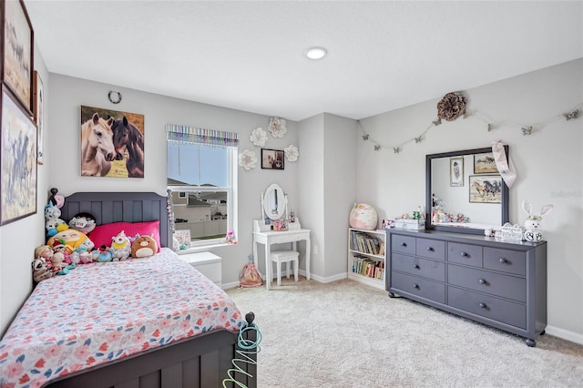 12710 Hysmith Loop, Parrish, FL 34219 - bedroom featuring light colored carpet, baseboards, and recessed lighting