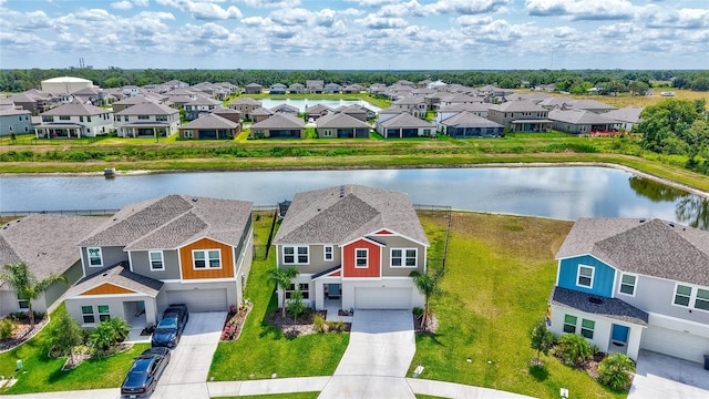 12710 Hysmith Loop, Parrish, FL 34219 - aerial perspective of suburban area featuring a large body of water