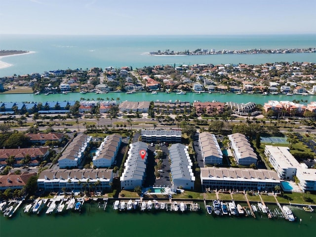 745 Pinellas Bayway S Unit 206, Saint Petersburg, FL 33715 - drone / aerial view of a nearby body of water