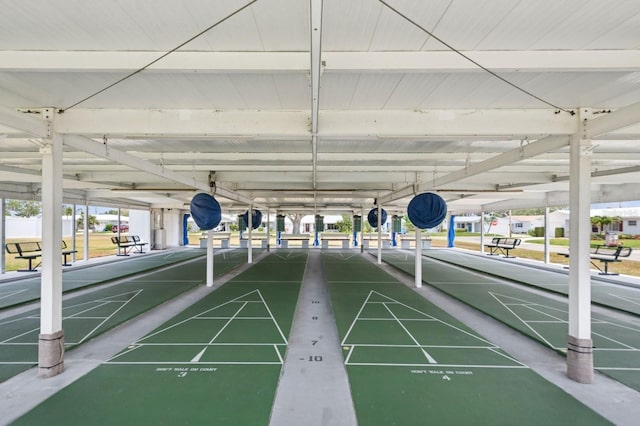 9018 39th Ln N Unit 5, Pinellas Park, FL 33782 - view of property's community featuring shuffleboard