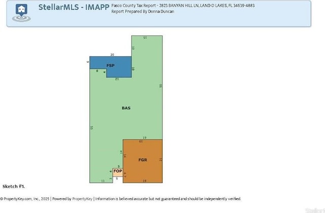 2823 Banyan Hill Ln, Land O Lakes, FL 34639 - room layout