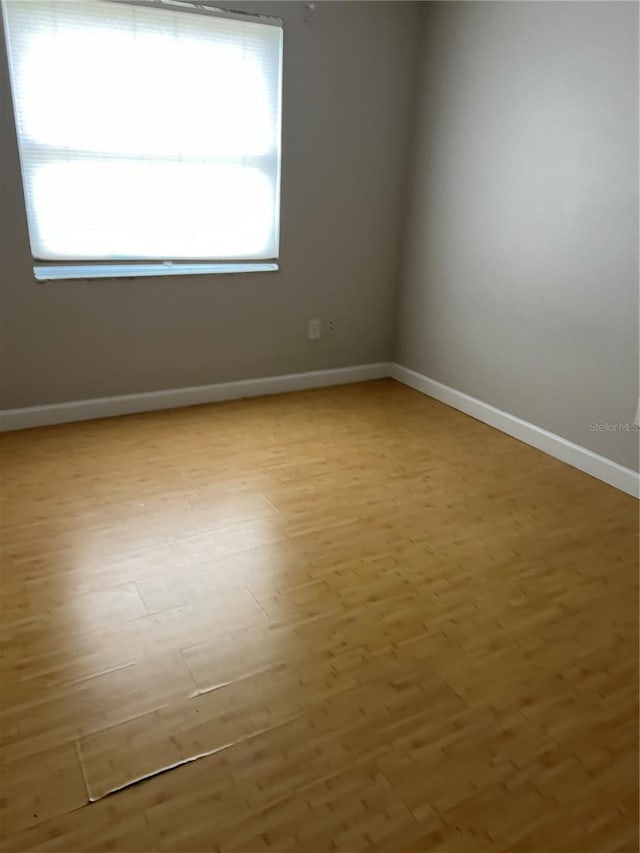 7210 N Manhattan Ave Unit 1311, Tampa, FL 33614 - unfurnished room with baseboards and wood finished floors