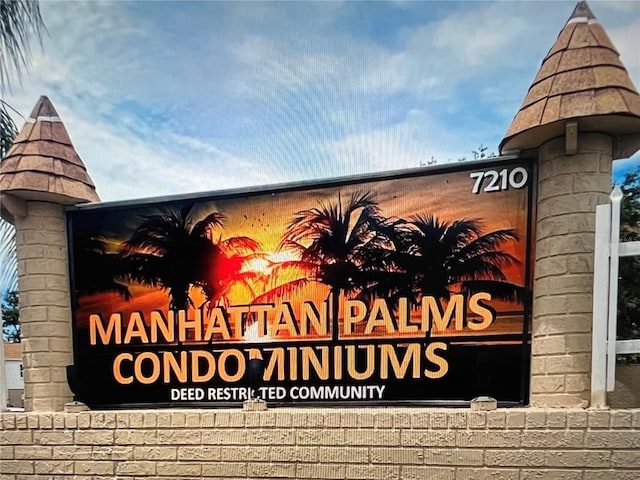 7210 N Manhattan Ave Unit 1311, Tampa, FL 33614 - view of community / neighborhood sign