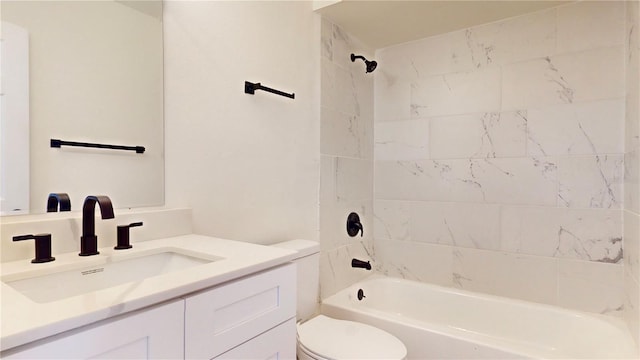 6710 S Juanita St, Tampa, FL 33616 - full bath with toilet, vanity, and shower / bathtub combination