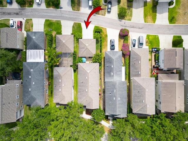 5914 Goldenbark Pl, Lithia, FL 33547 - aerial perspective of suburban area