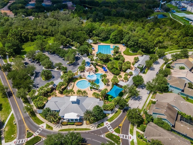 5914 Goldenbark Pl, Lithia, FL 33547 - view of property location with a pool area
