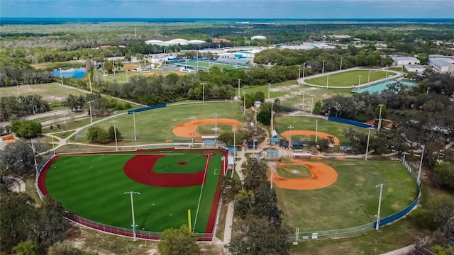 5914 Goldenbark Pl, Lithia, FL 33547 - bird's eye view of a nearby body of water