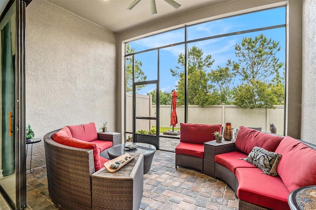 4329 Barletta Ct, Wesley Chapel, FL 33543 - view of sunroom / solarium