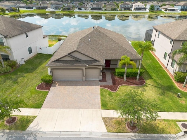 12352 Crestridge Loop, New Port Richey, FL 34655 - aerial view of residential area with a large body of water