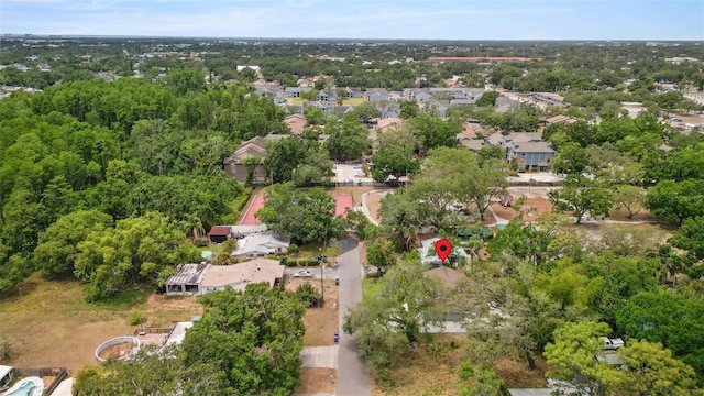 3119 W N St, Tampa, FL 33614 - aerial overview of property's location featuring nearby suburban area