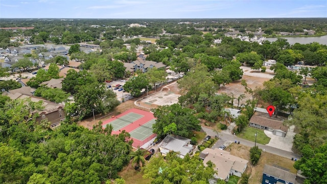 3119 W N St, Tampa, FL 33614 - aerial perspective of suburban area featuring a large body of water