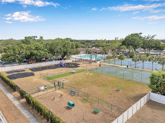 815 Sandy Trail Pl, Brandon, FL 33511 - view of community with community basketball court