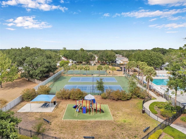 815 Sandy Trail Pl, Brandon, FL 33511 - bird's eye view of a pool