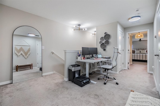 1594 Cassius St, Lutz, FL 33549 - carpeted office with baseboards