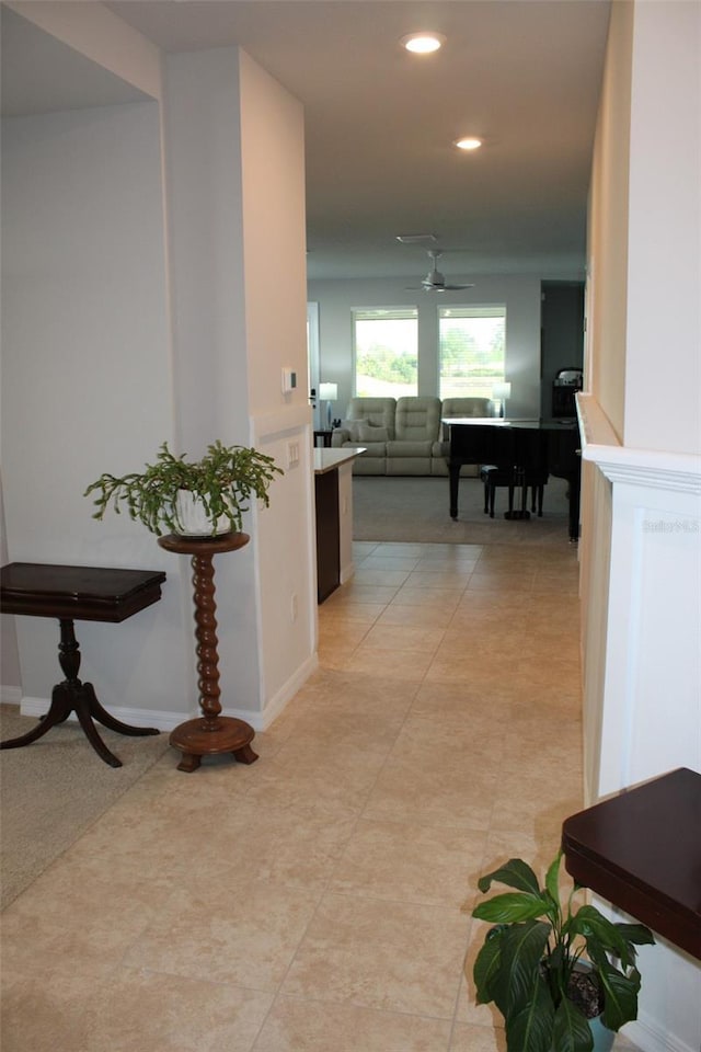 8009 Trimbelle Ter, Parrish, FL 34219 - hall with recessed lighting