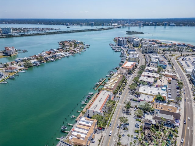 640 Bayway Blvd Unit 302, Clearwater Beach, FL 33767 - view of urban area featuring a nearby body of water and a notable bridge