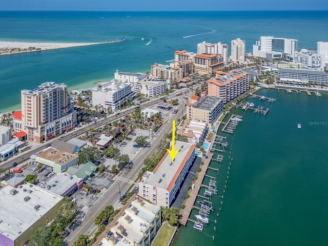 640 Bayway Blvd Unit 302, Clearwater Beach, FL 33767 - view of urban area featuring a large body of water