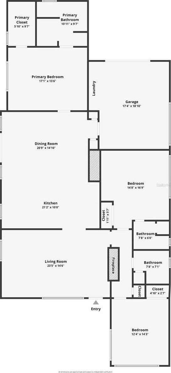 106 13th Ave, St Pete Beach, FL 33706 - view of room layout