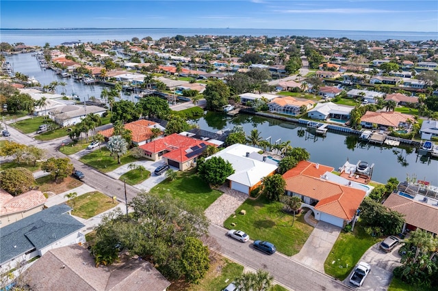 1960 Montana Ave NE, Saint Petersburg, FL 33703 - aerial perspective of suburban area featuring a nearby body of water